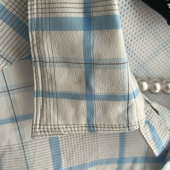 Under Armour Fish Hunter Long Sleeve Plaid Shirt. White Texas logo. Size XL - Picture 6 of 6